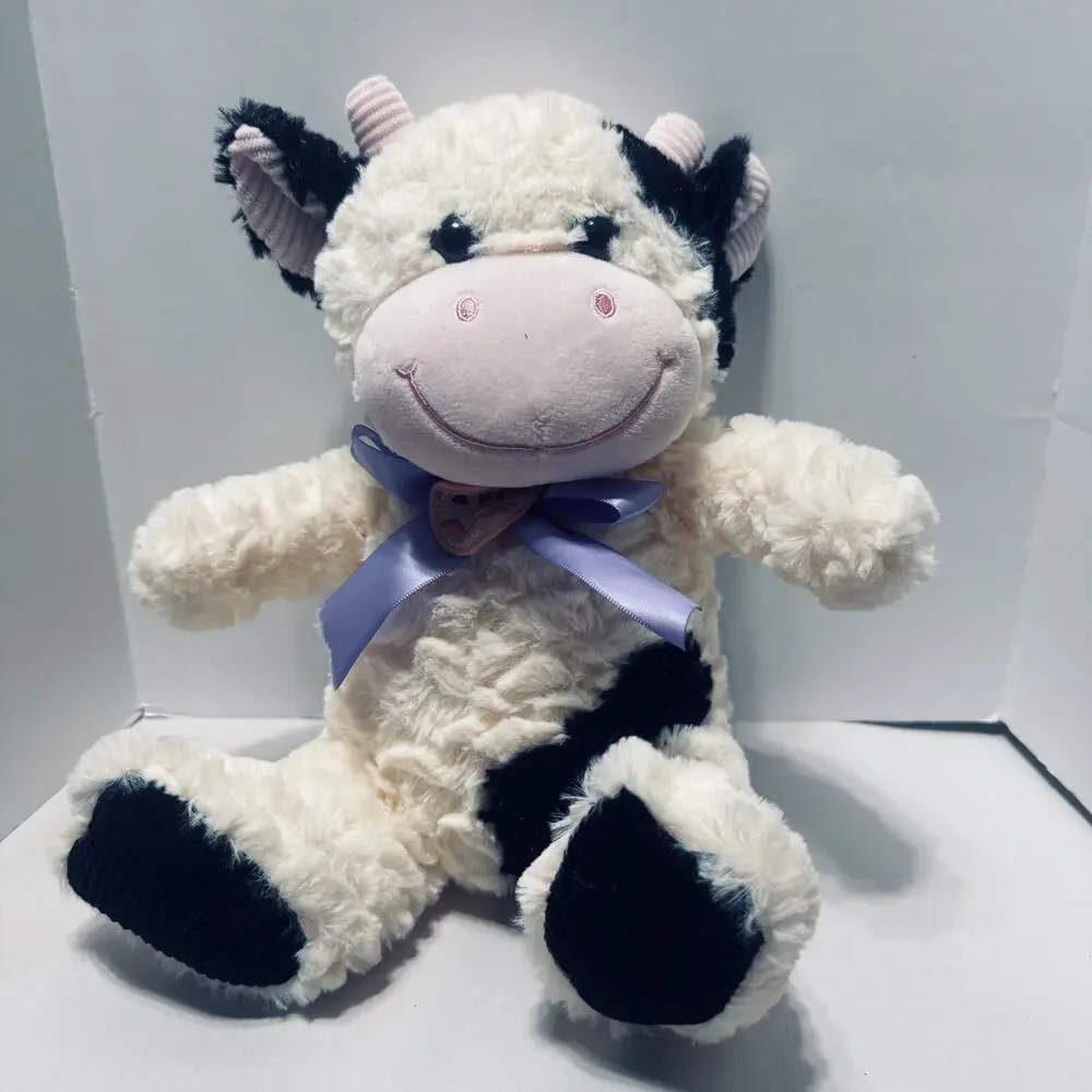 KELLY TOYS 2021‎ Bee Happy Cow Plush Easter Basket friend stuffed animal